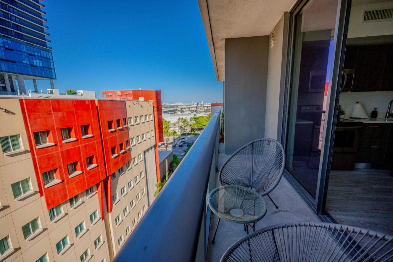 Luxury Loft - Free Parking - Ocean View - Brickell Downtown Daire Miami Oda fotoğraf