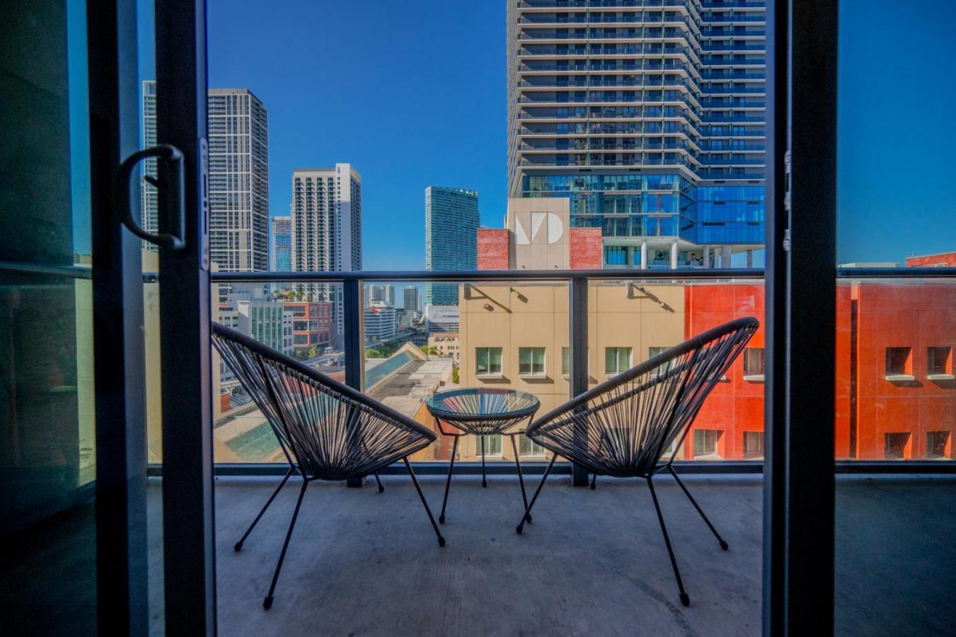 Luxury Loft - Free Parking - Ocean View - Brickell Downtown Daire Miami Oda fotoğraf