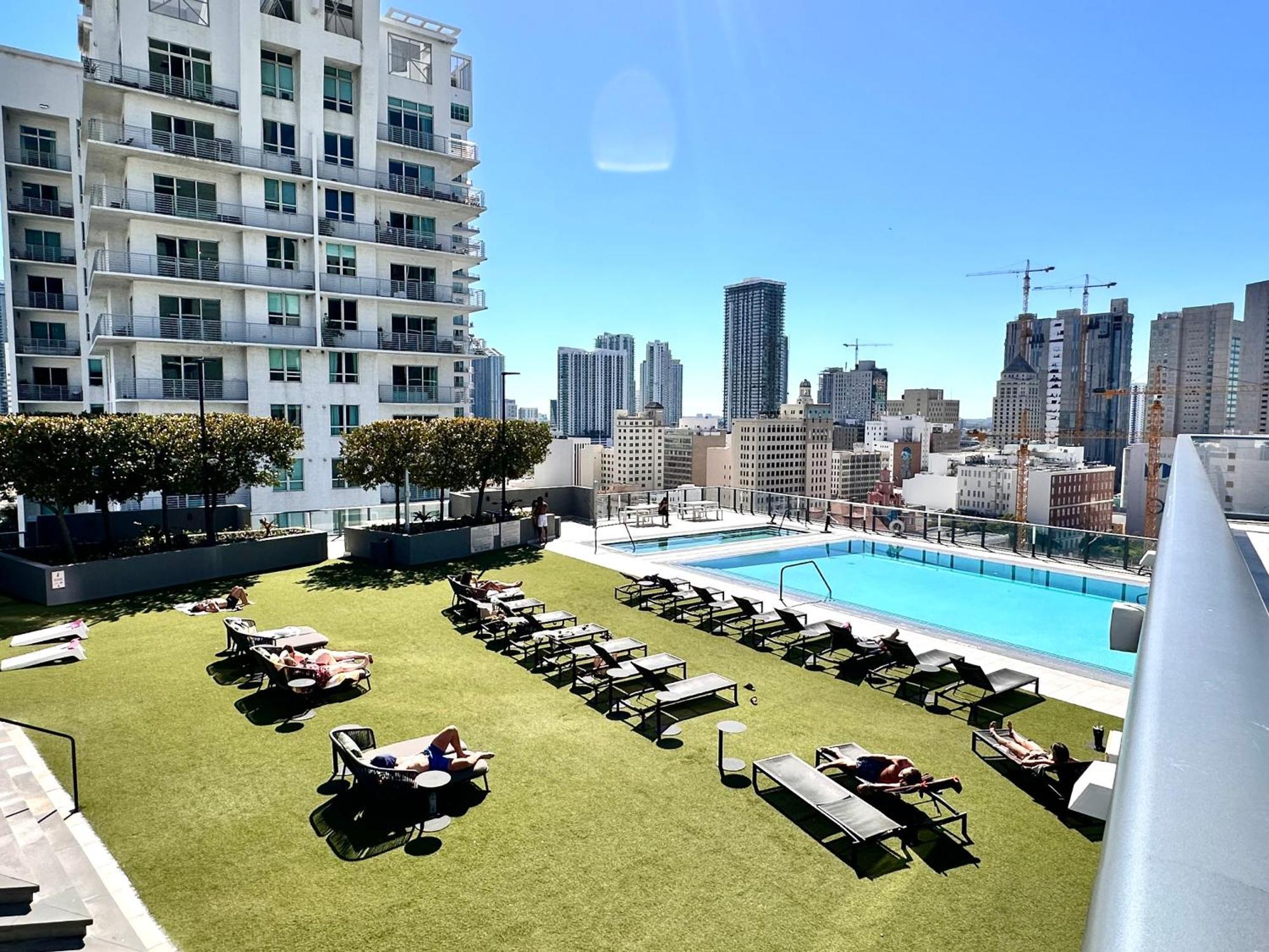 Luxury Loft - Free Parking - Ocean View - Brickell Downtown Daire Miami Dış mekan fotoğraf
