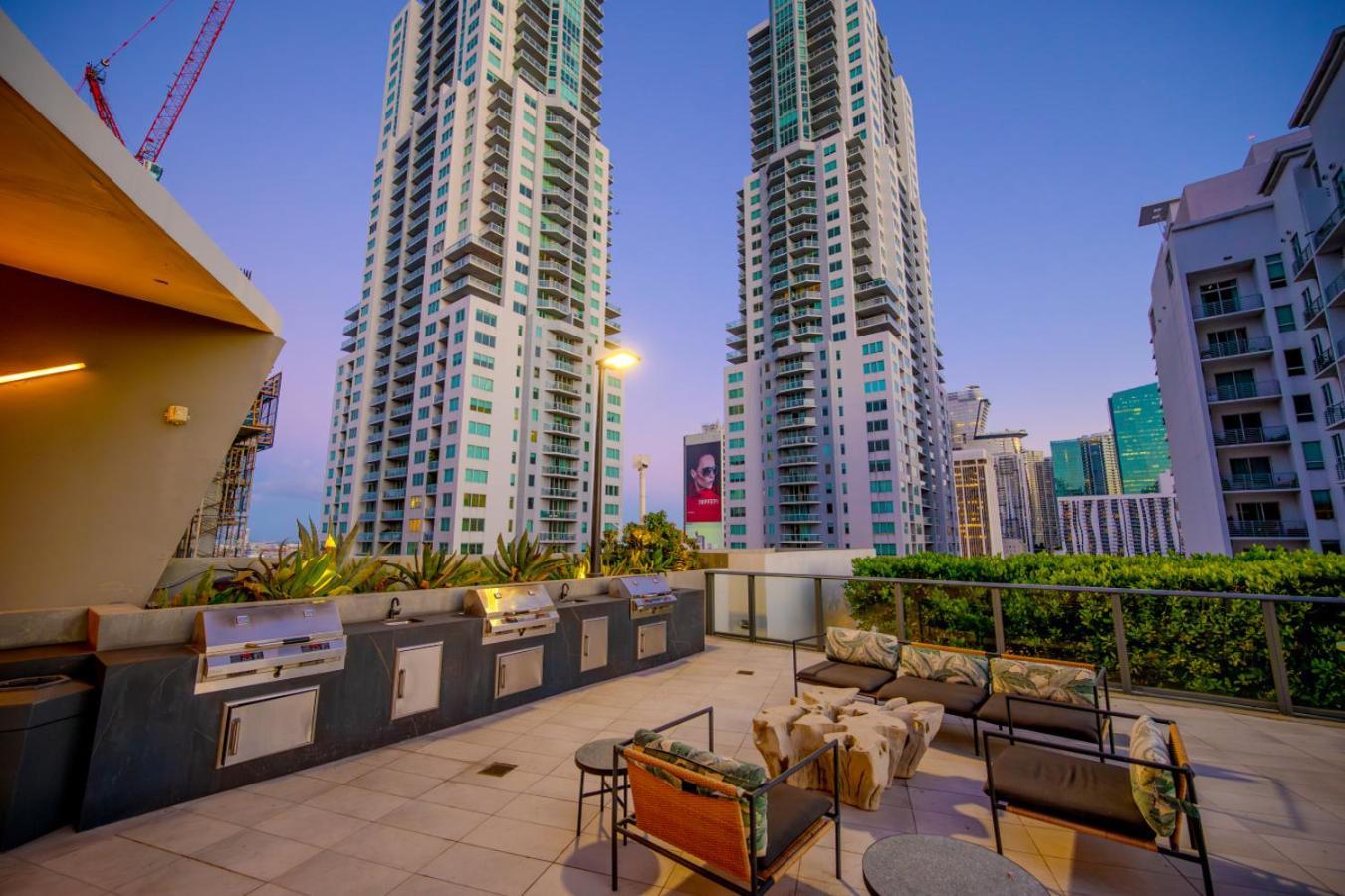 Luxury Loft - Free Parking - Ocean View - Brickell Downtown Daire Miami Dış mekan fotoğraf