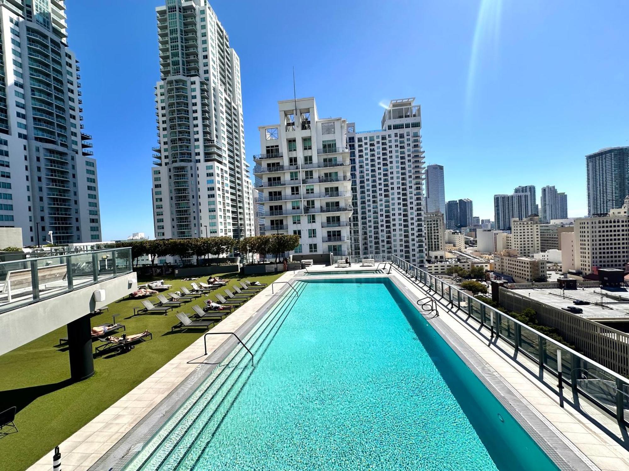 Luxury Loft - Free Parking - Ocean View - Brickell Downtown Daire Miami Dış mekan fotoğraf