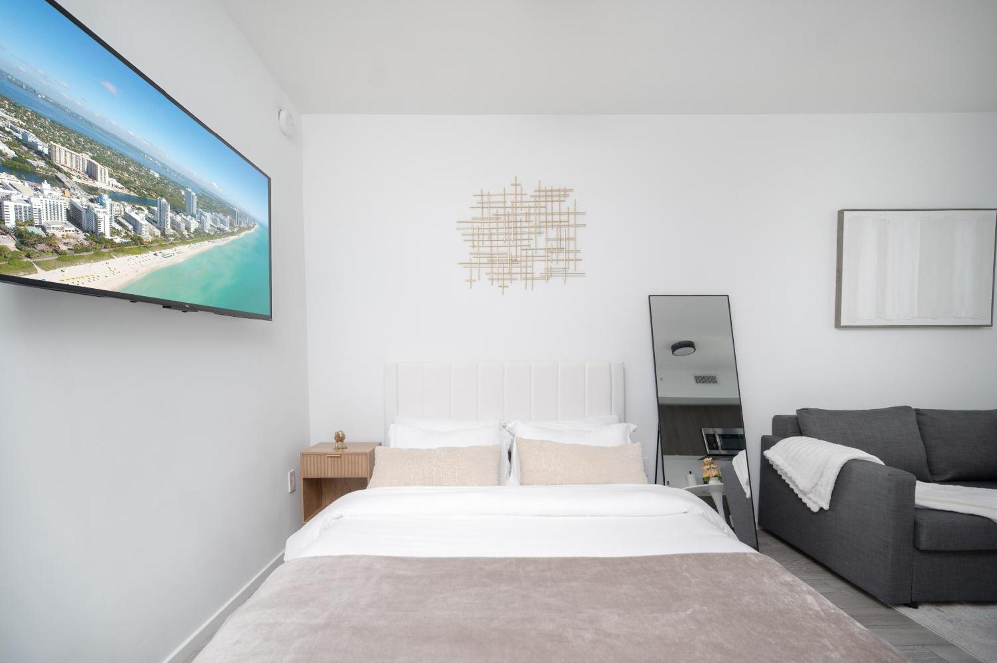 Luxury Loft - Free Parking - Ocean View - Brickell Downtown Daire Miami Dış mekan fotoğraf