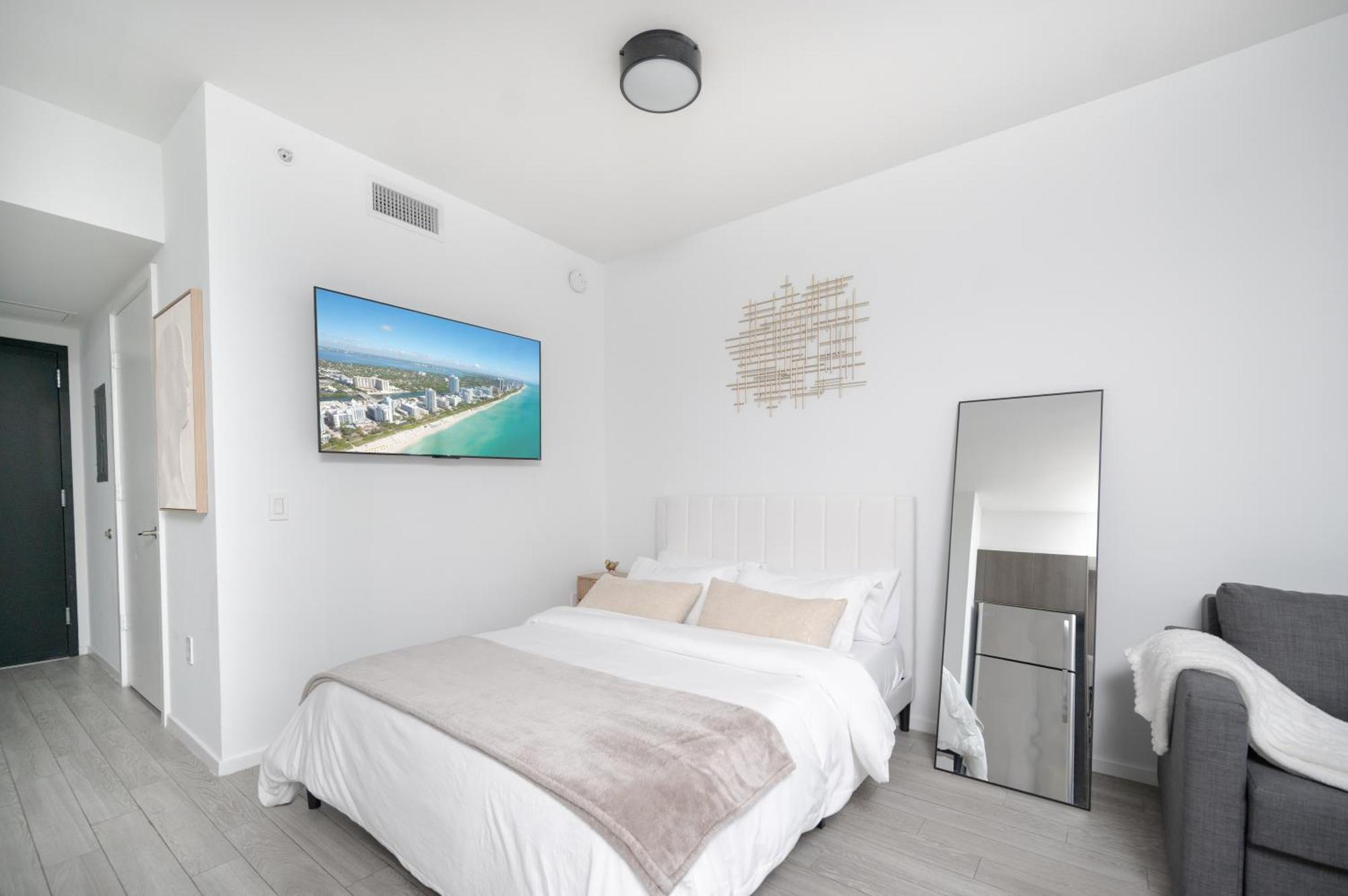Luxury Loft - Free Parking - Ocean View - Brickell Downtown Daire Miami Dış mekan fotoğraf