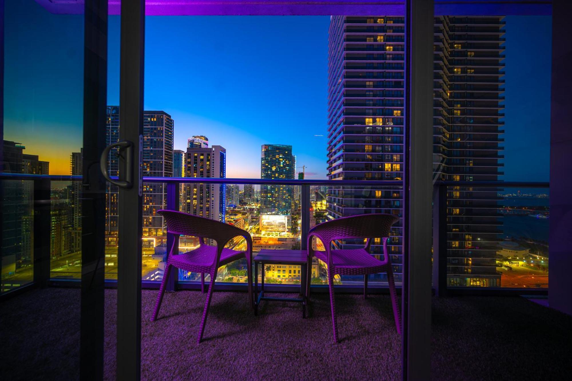 Luxury Loft - Free Parking - Ocean View - Brickell Downtown Daire Miami Dış mekan fotoğraf
