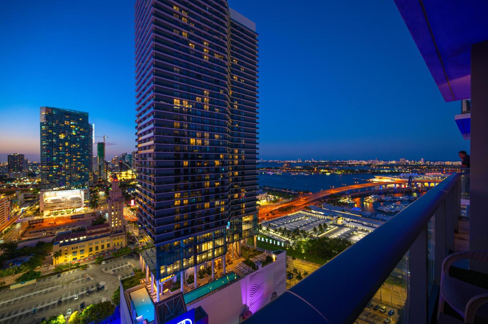 Luxury Loft - Free Parking - Ocean View - Brickell Downtown Daire Miami Oda fotoğraf