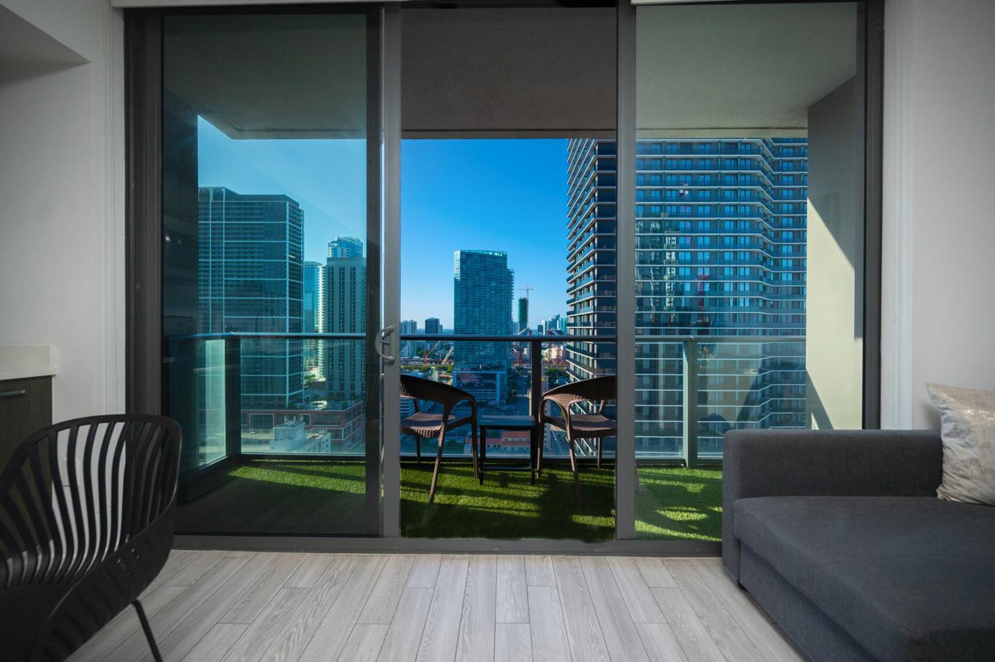 Luxury Loft - Free Parking - Ocean View - Brickell Downtown Daire Miami Dış mekan fotoğraf
