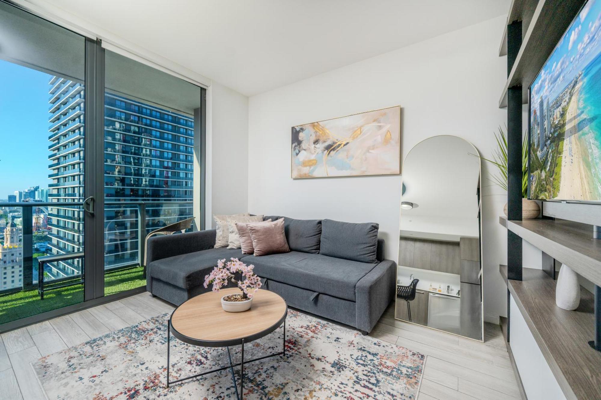Luxury Loft - Free Parking - Ocean View - Brickell Downtown Daire Miami Dış mekan fotoğraf