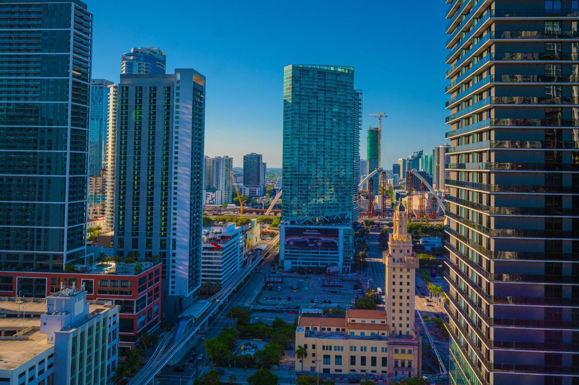 Luxury Loft - Free Parking - Ocean View - Brickell Downtown Daire Miami Oda fotoğraf